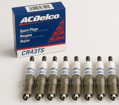 AC Delco Zündkerzen CR43TS   8 Stück | Chevrolet Van G20 GMC Vandura 5,0/5,7L
