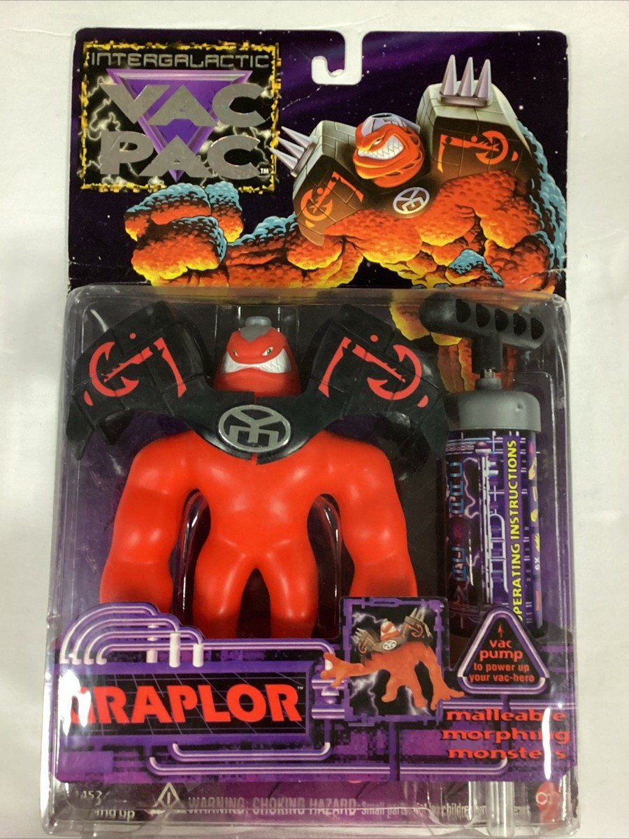 Graplor Intergalactic Vac Pac Action Figure Vintage 1994 Caps Toys