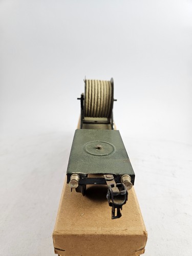 Märklin Spur 0 Tiefladewagen mit Kabelrolle No. 1955 K in OVP - Imagen 5 de 7