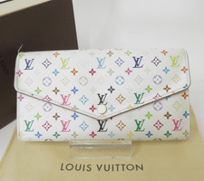 LOUIS VUITTON Monogram Multicolor Portefeuille Sarah Long Wallet F 50192