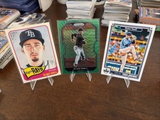 Blake Snell 2021 Green Prizm 2019 Team Heroes & 2019 Gallery Heritage 