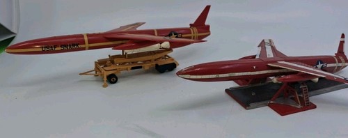 Monogram 1958 Northrop Snark SM-62 Missile Built Kit Pair Operational & Test.