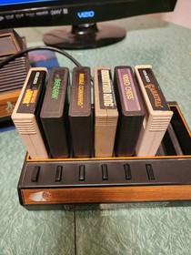 TESTED WORKS GOOD Vintage  Brain Six Pack Select-A-Game RGA-1360 Atari 2600 