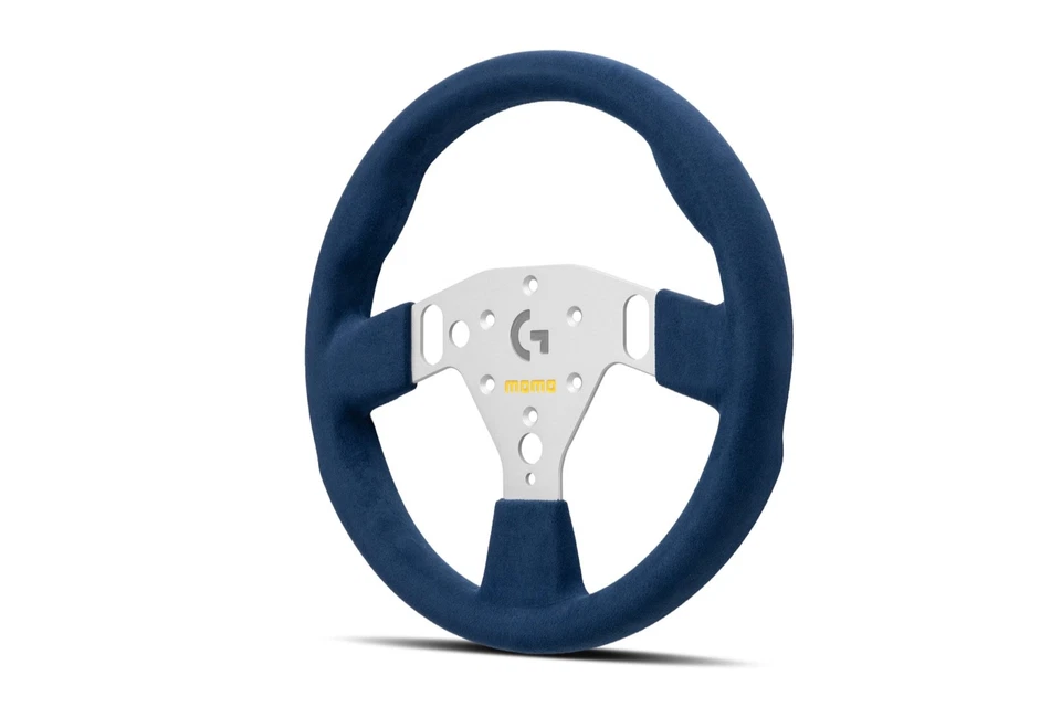 MOMO Logitech G SIM GT 320 Blue Suede fits XBOX Series X/S XBOX One PS4 PS5 PC - Image 2 of 4