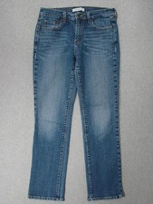 TC01440 2010  LEVI'S  505 STRAIGHT LEG WOMENS JEANS sz8