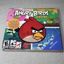 Angry Birds Seasons Computer PCCD Rom Game PC CD-ROM Rovio B10
