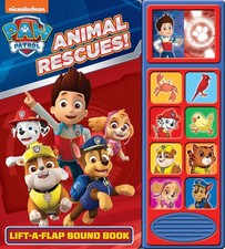 Nickelodeon PAW Patrol - Animal Rescues! Lift-a-Flap Sound Book - PI Kids - ...