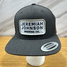 Jeremiah Johnson Brewing Co SnapBack Hat Gray