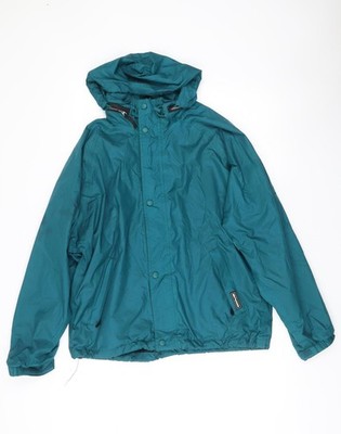 Helly Hansen Regenmantel Herren grün S wasserdichte Jacke mit Kapuze