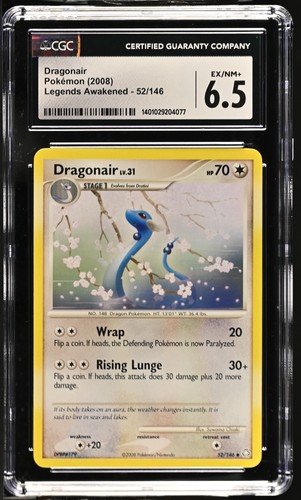 Dragonair graded CGC 6.5 for sale on eBay