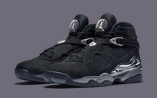 Jordan 8  Chrome  Men's Size US 7-12