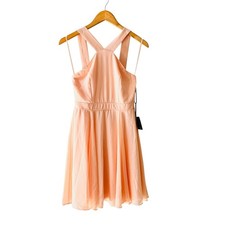 Lulus Wide Strap Sleeveless Swing Mini Dress Size S Small NWT