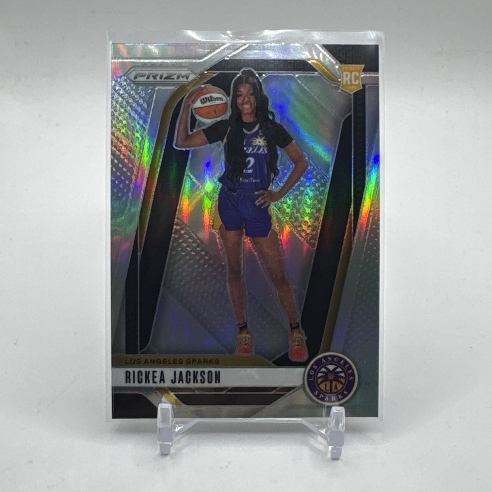2024 Panini WNBA Prizm Rickea Jackson RC Silver Rookie #144 Sparks