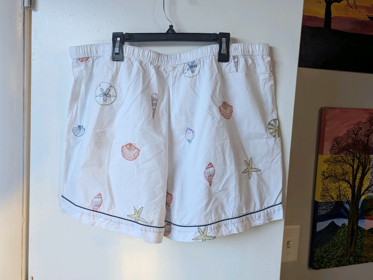 Printfresh Beachy Embroidered Seashell Pajamas PJ… - image 5