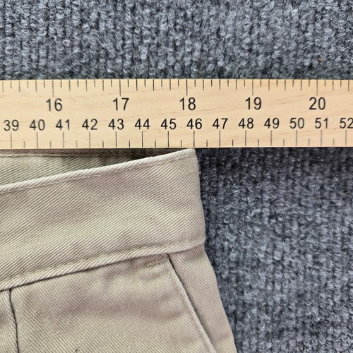 Pantalone Carhartt uomo 38x34 (36x33) kaki plissettato chino twill cotone lavoro casual - Foto 7 di 8