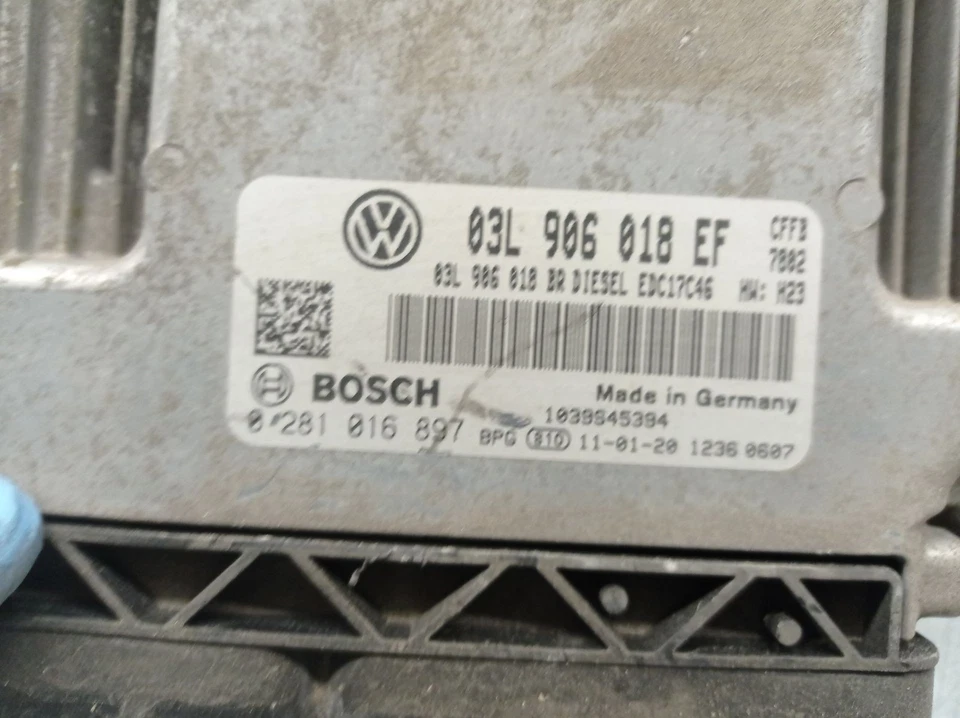 03L906018EF CENTRALINA MOTORE / 0281016897 BOSCH / 5377439 PER SKODA SUPERB II - Immagine 4 di 4