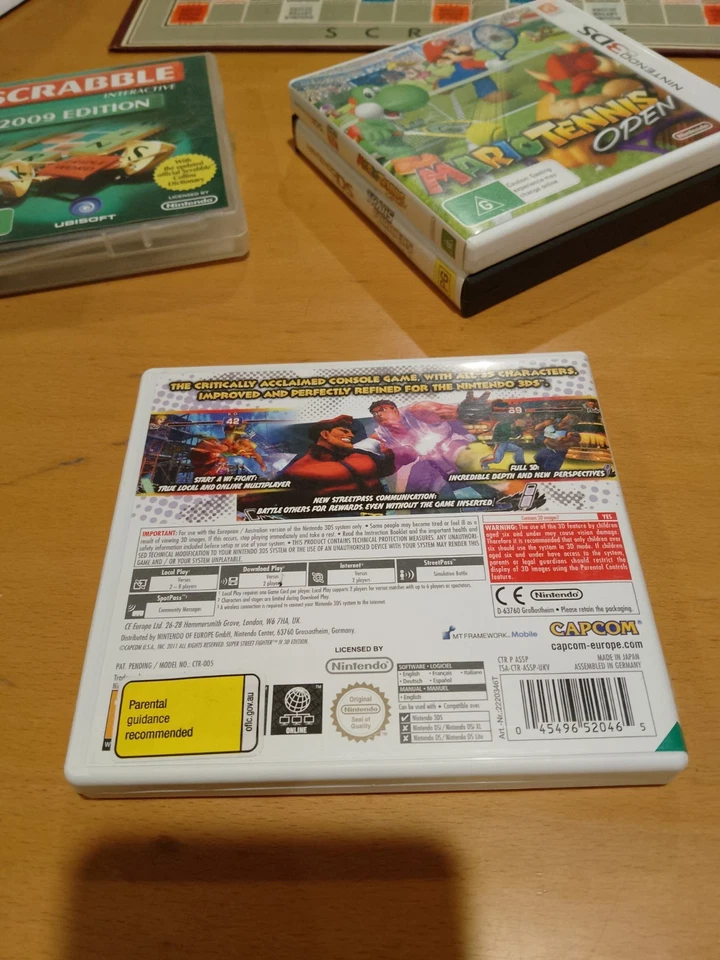 Street Fighter IV 3D Edition, Nintendo 3DS, CIB, PAL, VGC, Tested, Capcom - Image 2 of 4