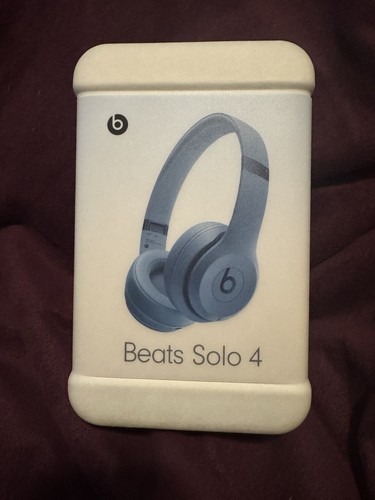 SEALED Beats - Solo 4 True Wireless Bluetooth On-Ear Headphones - Slate Blue NEW