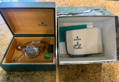 Rolex Daytona 116520, 40mm, Black Dial, SS Men s Watch W/ Box, no papers