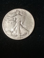 1923-S Walking Liberty Half Fine Fields Free Of Marks No Dings Hard Date!