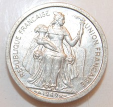 1949 French Oceania 1 franc