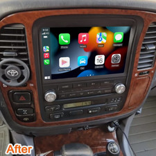 Car Radio Stereo For Lexus LX470 LC100 1998-2002 GPS Navi Head Unit Wifi 4 32GB