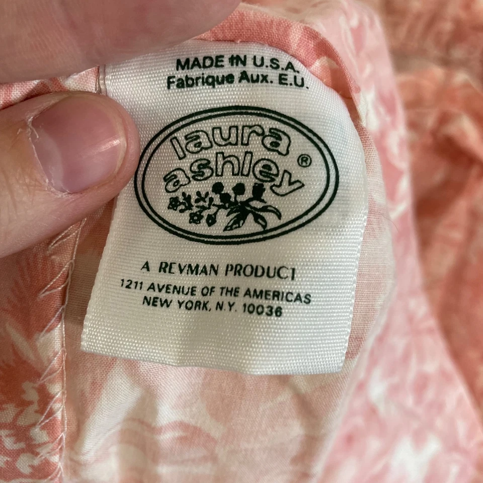 Juego de 2 paneles de cortina LAURA ASHLEY COTTAGE ROSA ROSA 84x40 y 1 83" Foto 4 de 4