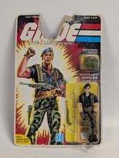 Original 1985 Hasbro GI Joe Flint ANAH Carded Action Fi