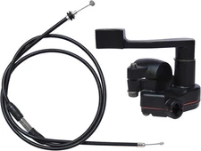 7/8'' 22mm Thumb Throttle Cable Accelerator Handle Assembly for 50cc 70cc 90cc 1