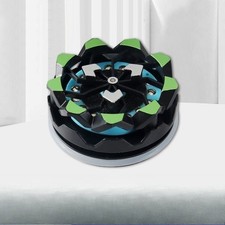 2pcs black handheld firework gyro , and the luminous gyro will decompress