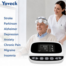 Transcranial Magnetic Brain Wellness Device for Depression Anxiety Home Use