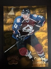 Claude Lemieux 1995-96 Pinnacle Zenith Gifted Grinders Colorado Avalanche