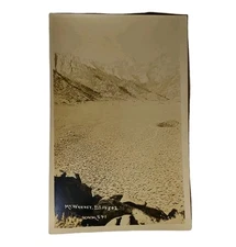 RPPC 1920s Postcard Mount Whitney California Elevation 14502 Mountains HWM 541