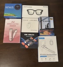 Mixed Loot: Smart Glasses, 2k Webcam, HDMI, Smart Ring, Electric Shaver and more