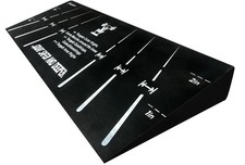 Greatshoot Squat Wedge Block, Professional One-Piece 27" x 10" x 2.7", Black