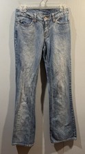 Womens Bongo Jeans Size 3 Actual Size 28x32 Blue