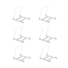 Medium Clear Adjustable Acrylic Easel Stand for Books, Pictures, Plates, Bowl...