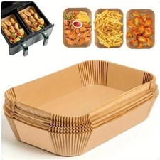 Disposable Air Fryer Paper Liners Non Stick Parchment Accessories 50PCS
