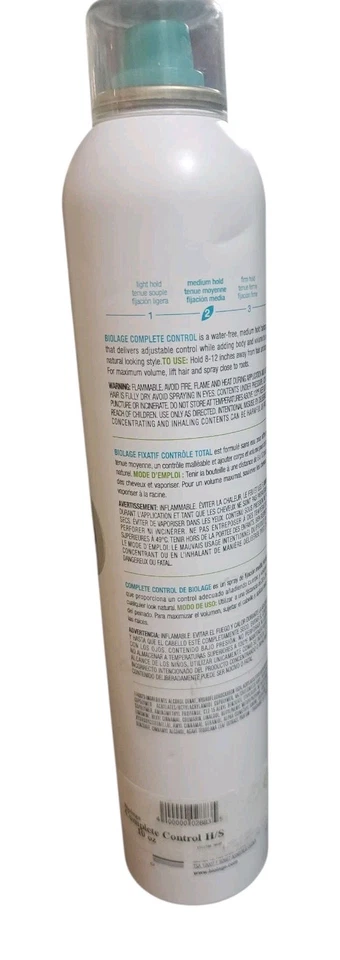 Nuevo spray para el cabello de secado rápido Matrix Biolage Styling control completo 10 oz Foto 2 de 3