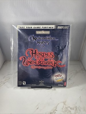 Neverwinter Nights: Hordes of the Underdark Official Strategy Guide (Brady G...