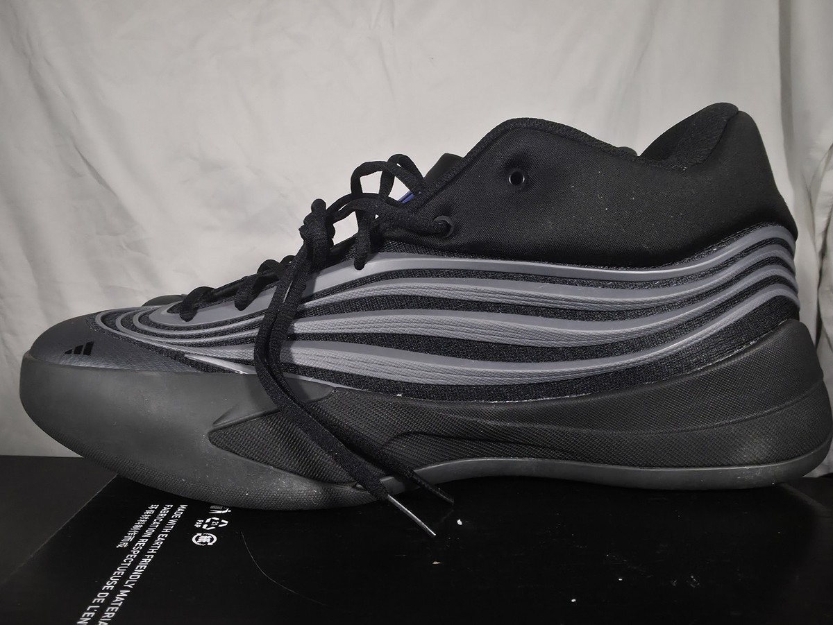 Adidas Dame X “Brookfield” Men's Size 13 Core Black Lucid Blue