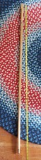 Wooden Hiking Walking Stick With Compass - Approximately 54 Inches Long