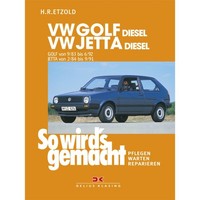 Vw Jetta Ii 2 Diesel Typ 16 02.1984-09.1991 So Wird's Gemacht Werkstatthandbuch