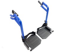 Forconmed Blue Streak Wheelchair Footrest Replacementeconomy Footrest For