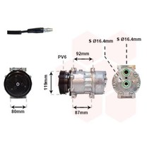 Kompressor Klimaanlage für Renault Espace III 2.0 16V Laguna I