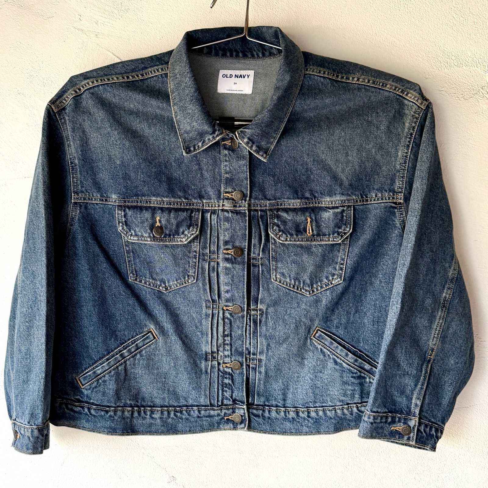 Old Navy Classic Jean Basic Stretch Jacket Size 3… - image 1