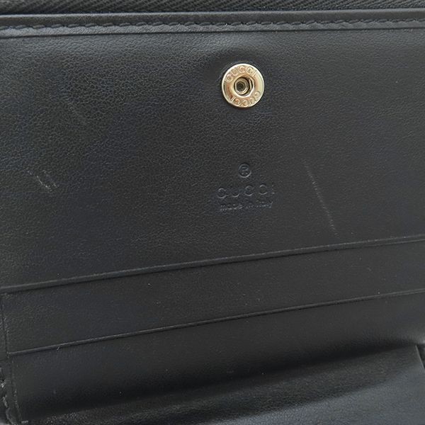 GUCCI GG Marmont Mini Zip Bifold Wallet, Black, 813370 4.3*3.5*1.1 inch thumbnail 7