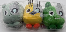 Big Games Pet Simulator X Roblox Square Classic Soft Cute 3-Pack Plush Toy