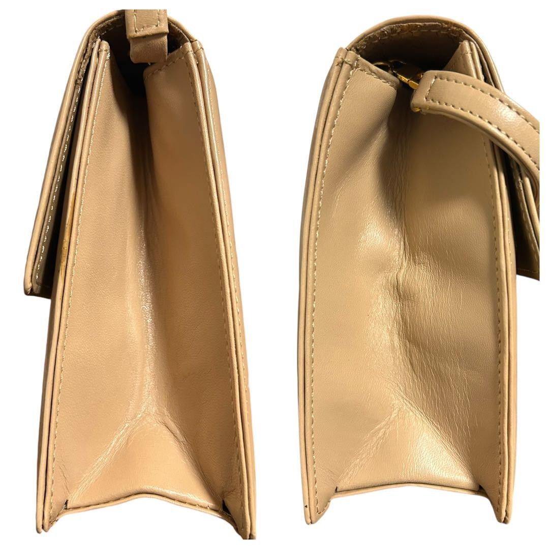 Givenchy Shoulder Bag Leather Beige Authentic F0210409 thumbnail 15