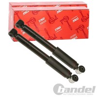 2X TRW Gasdruck StoßDÄMpfer Hinterachse Passend FüR Opel Astra H Zafira B
